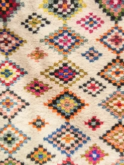 Tafila Berber-Teppich, Creme