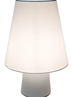 Talbury Tischleuchte, Grau/Weiss