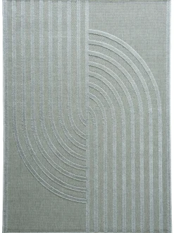 Talca Outdoor-Teppich, Grau