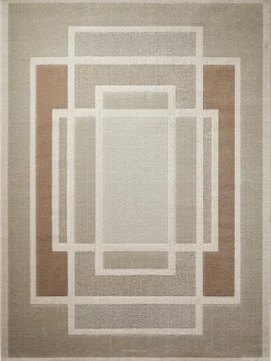 Tamdrup Moderner Teppich, Taupe