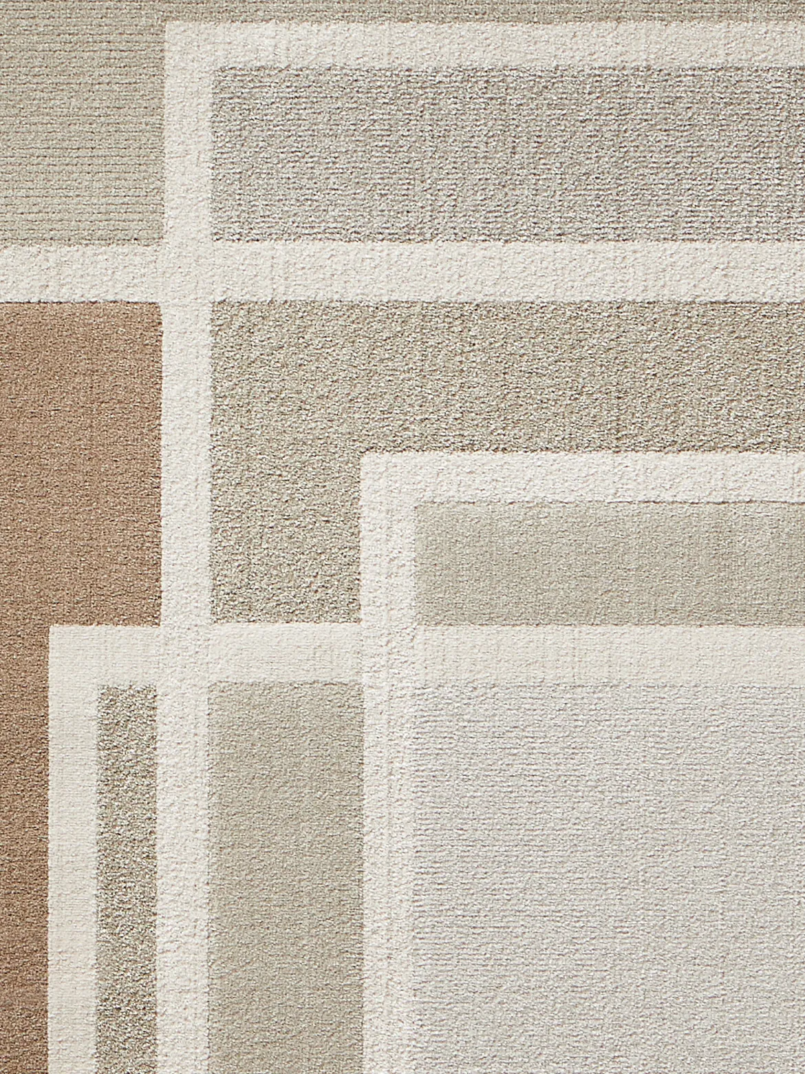 Tamdrup Moderner Teppich, Taupe