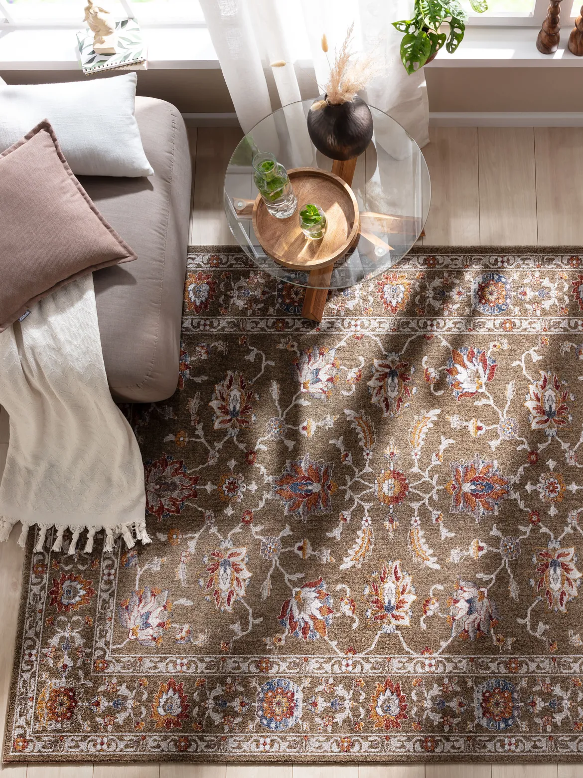 Tandara Orient-Teppich, Grün