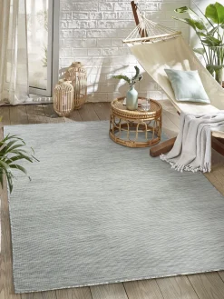 Taormina Outdoor-Teppich, Silber