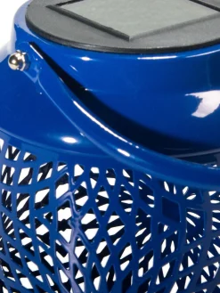 Tavano Outdoor-Solarleuchte, Dunkelblau