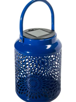 Tavano Outdoor-Solarleuchte, Dunkelblau