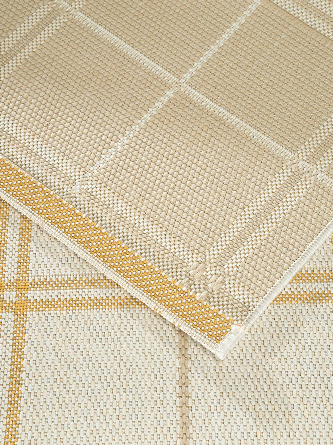 Terrasini Outdoor-Teppich, Honig
