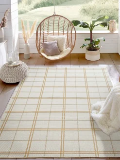 Terrasini Outdoor-Teppich, Honig