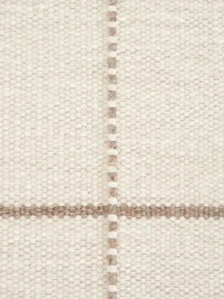 Tidaholm Woll-Teppich, Offwhite