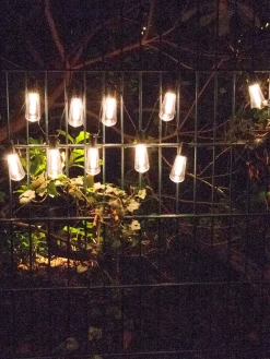 Tilbarg Solar-Lichterkette, Transparent