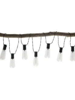 Tilbarg Solar-Lichterkette, Transparent