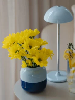 Toban Vase, Blau