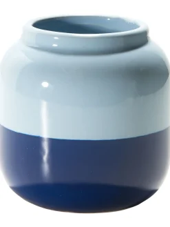 Toban Vase, Blau
