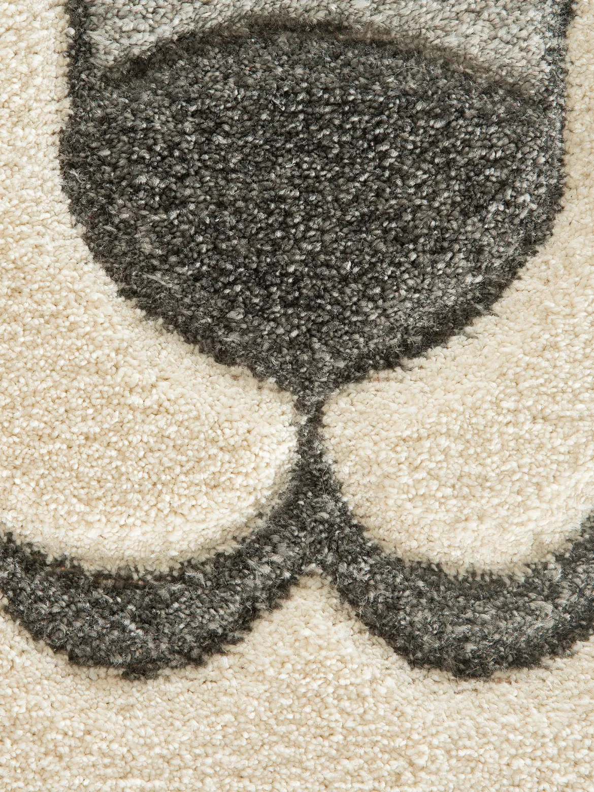 Todd Kinder-Teppich, Grau/Beige