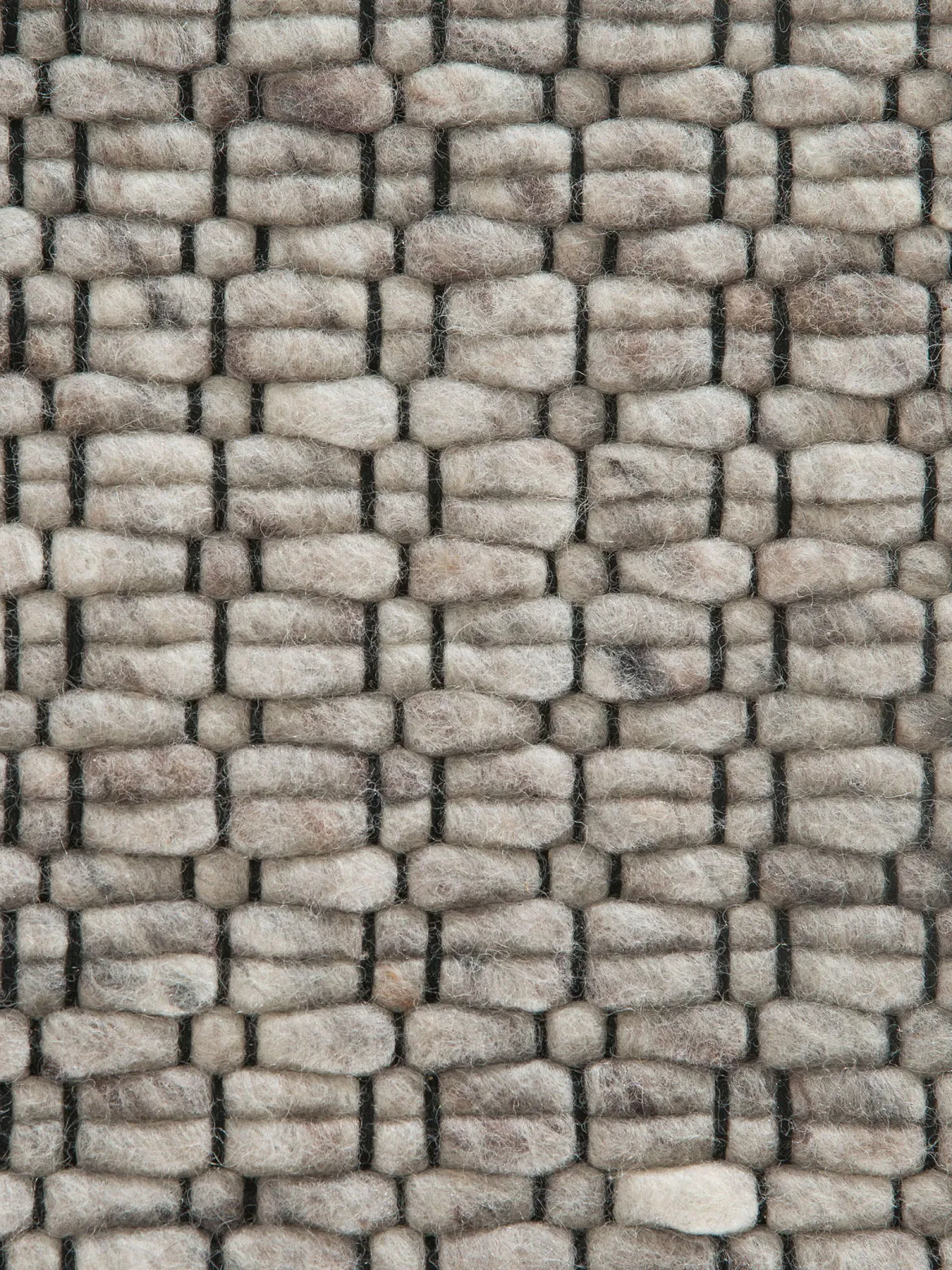 Toftlund Woll-Teppich, Grey