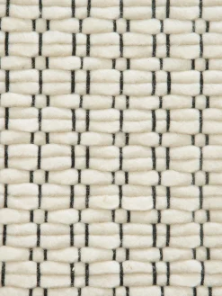 Toftlund Woll-Teppich, White