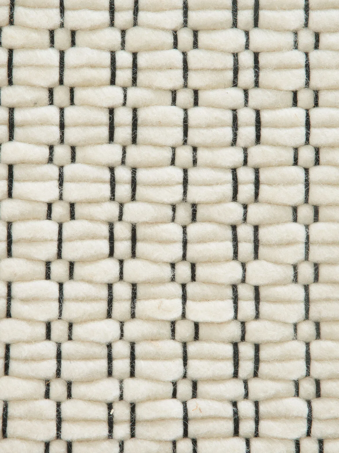Toftlund Woll-Teppich, White