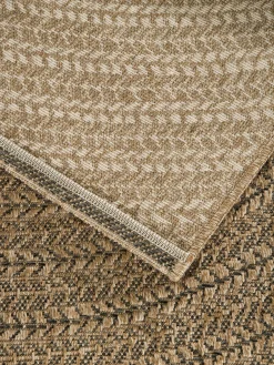 Tolaga Outdoor-Teppich, Natur/Black
