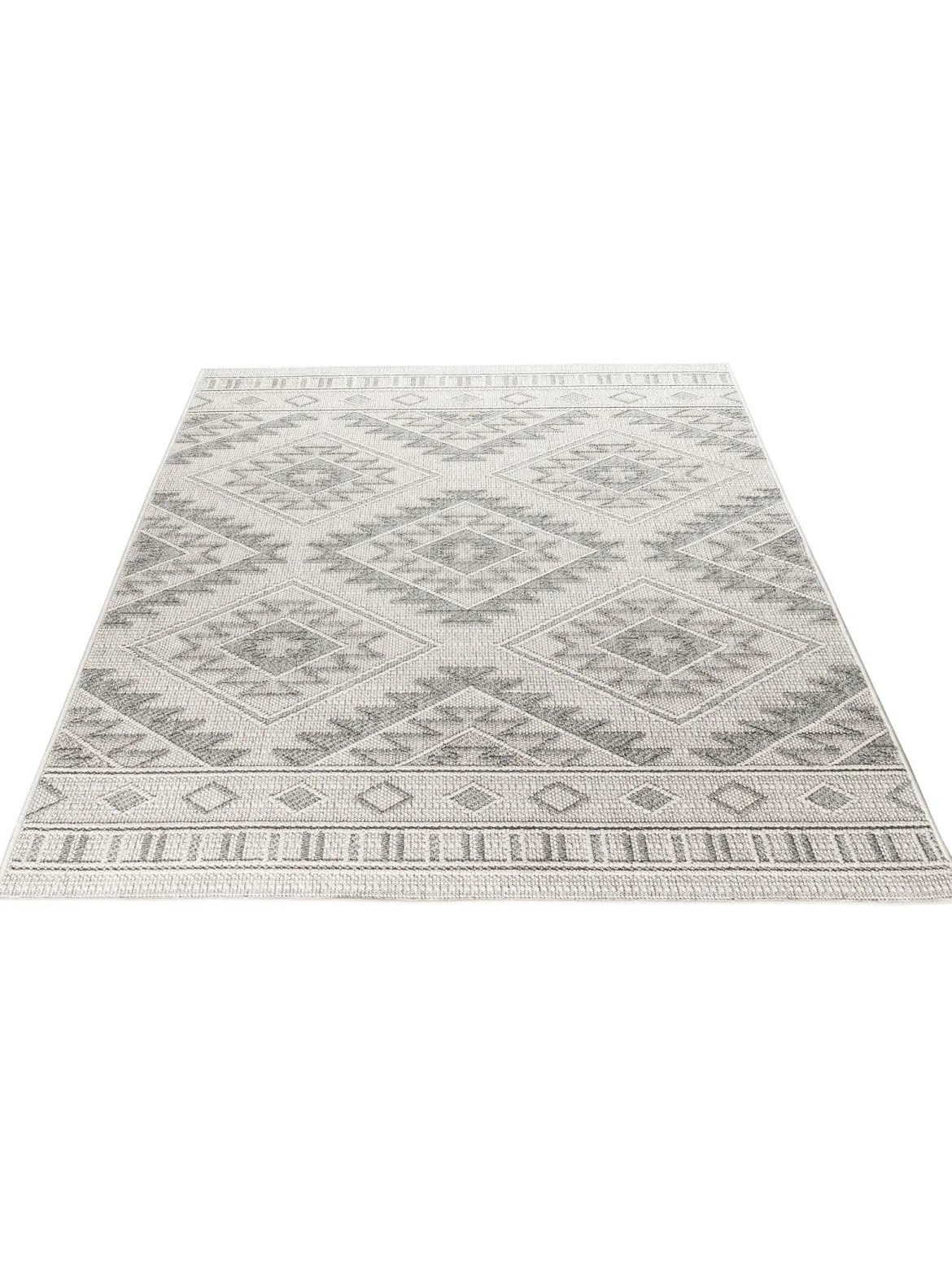 Tortugero Outdoor-Teppich, Grau