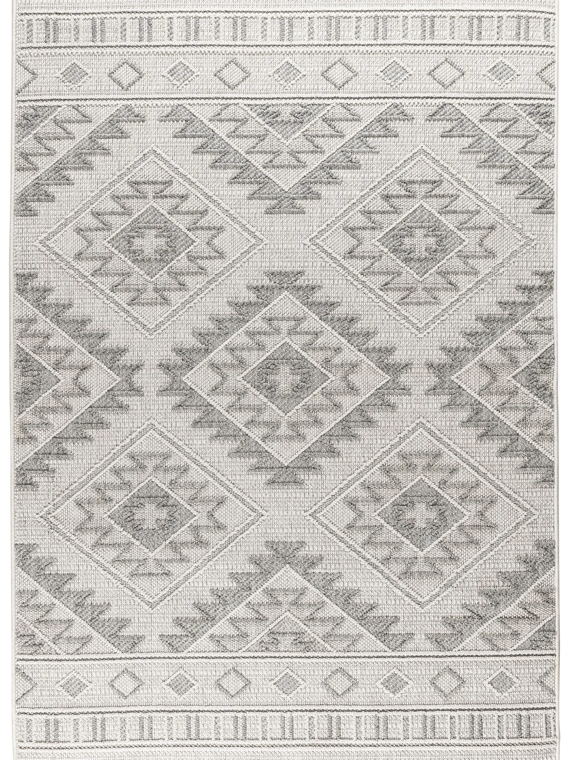 Tortugero Outdoor-Teppich, Grau