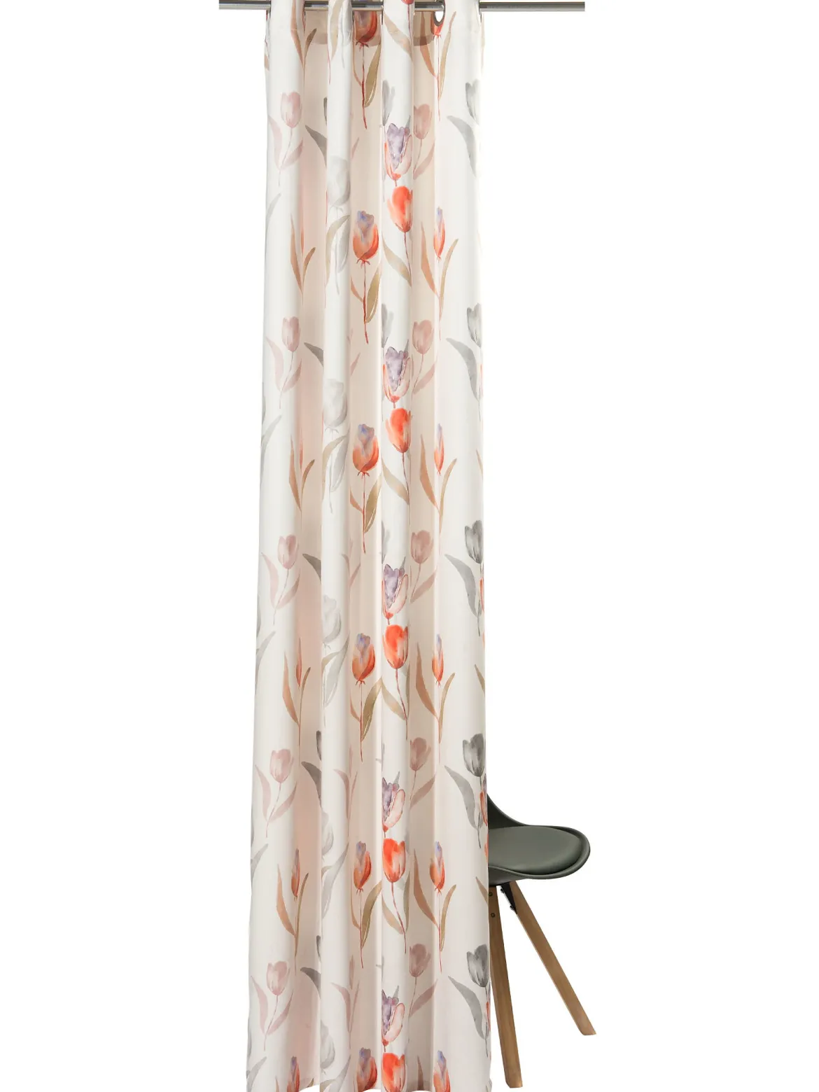 Tulissa Ösenschal, Creme/Rot meliert