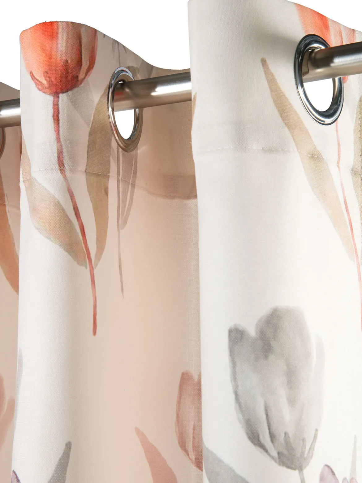 Tulissa Ösenschal, Creme/Rot meliert