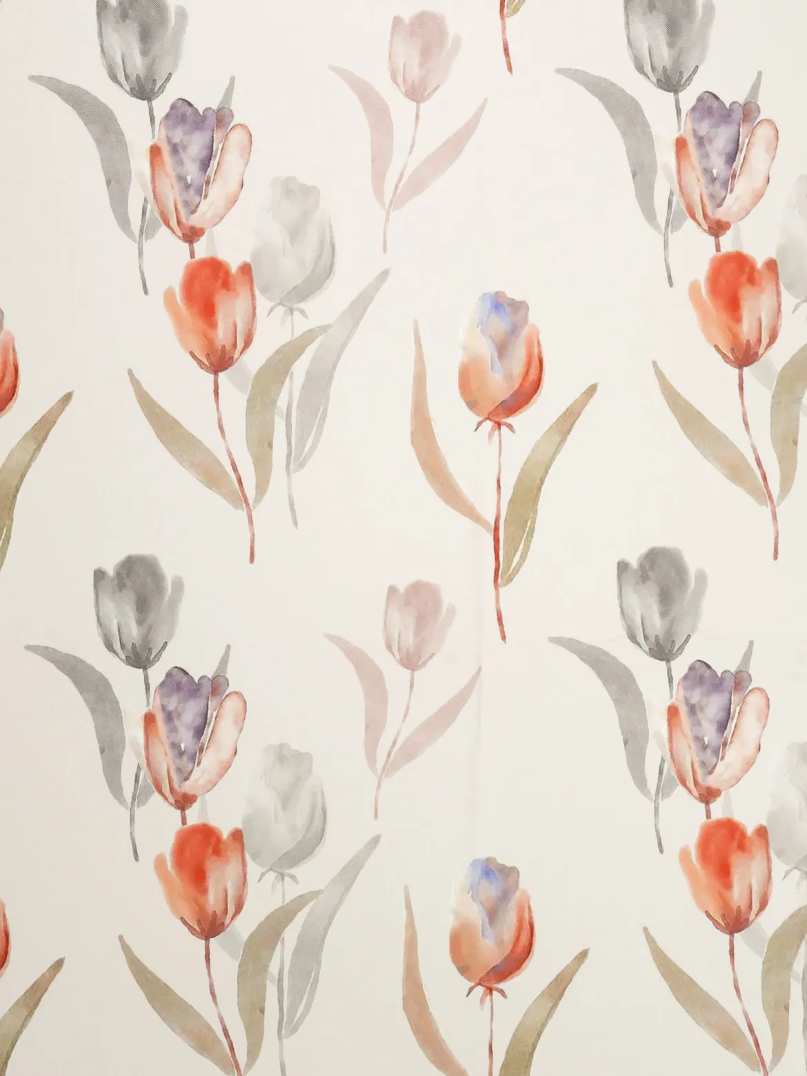 Tulissa Ösenschal, Creme/Rot meliert