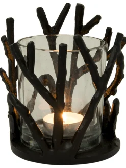 Twigs Teelichthalter, Black