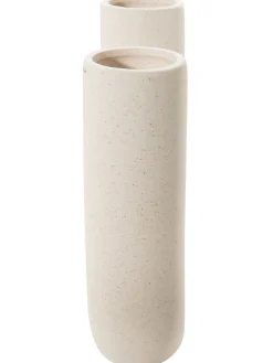 Uhui Vase, Mattweiss