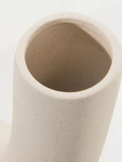 Uhui Vase, Mattweiss