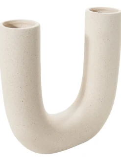 Uhui Vase, Mattweiss