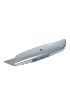 Universalmesser m. einziehb. Klinge Verlegezubehör, Silber