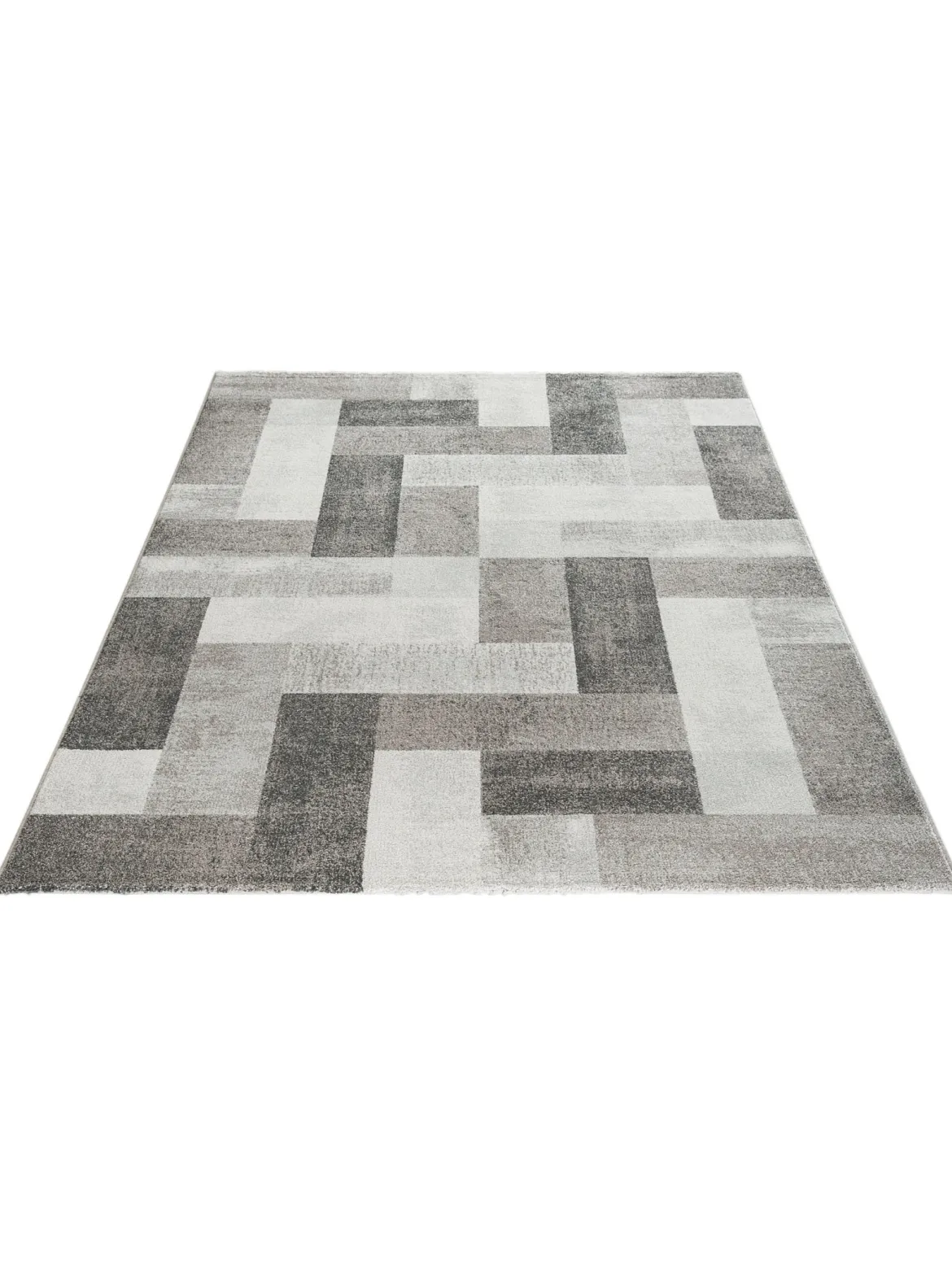Urban Maze Moderner Teppich, Dark Grey