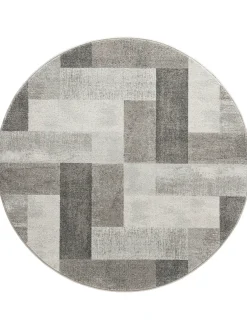 Urban Maze Moderner Teppich, Dark Grey
