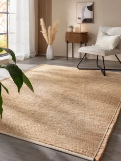 Varstala Jute-Teppich, Sand
