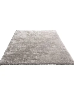 Vernissage Hochflor-Teppich, Silber