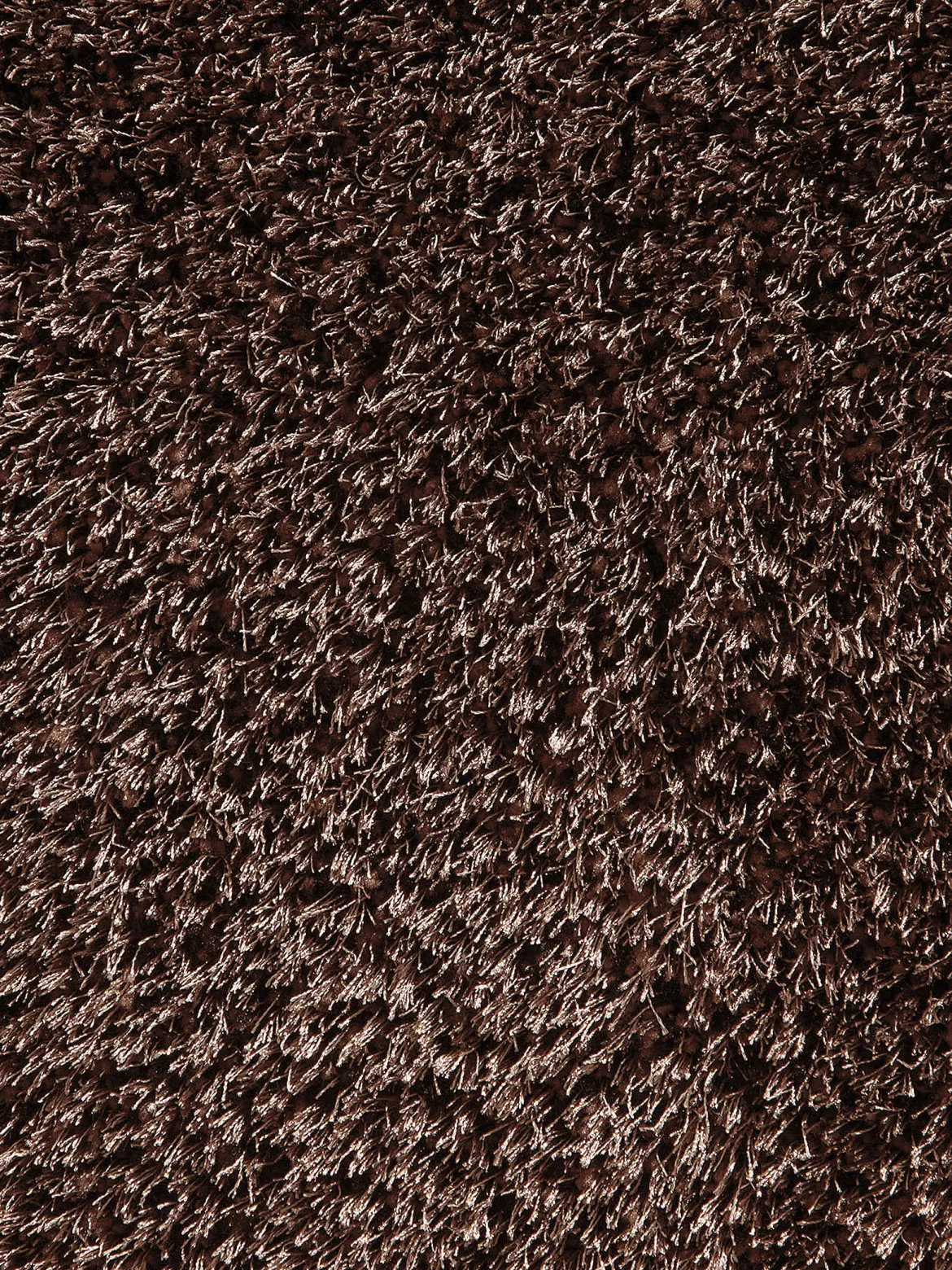 Vernissage Hochflor-Teppich, Braun