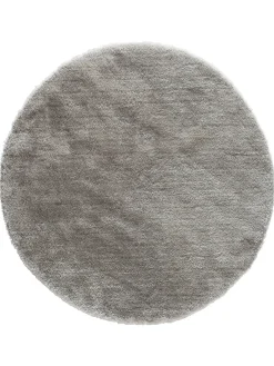 Vernissage Hochflor-Teppich, Silber