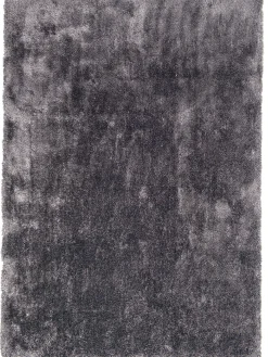 Vernissage Hochflor-Teppich, Schiefer