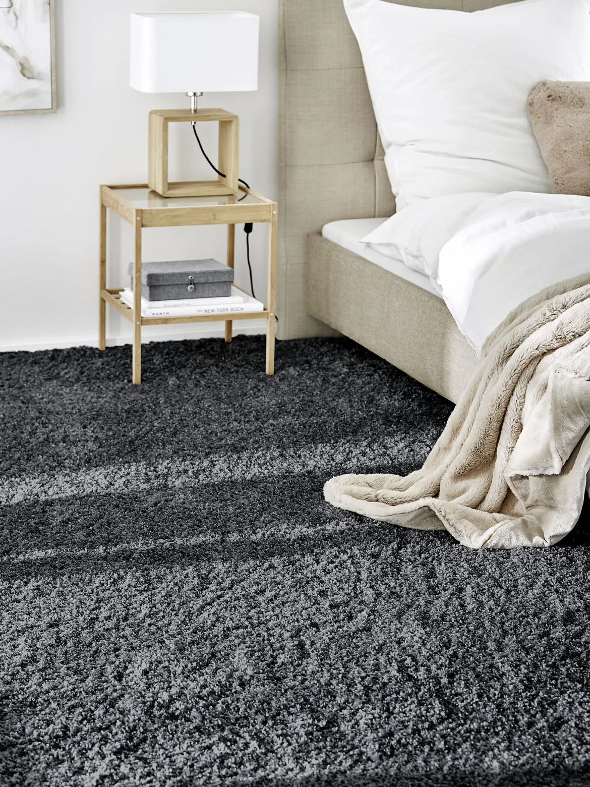 Vero Beach Velours-Teppichboden, Graphit 77