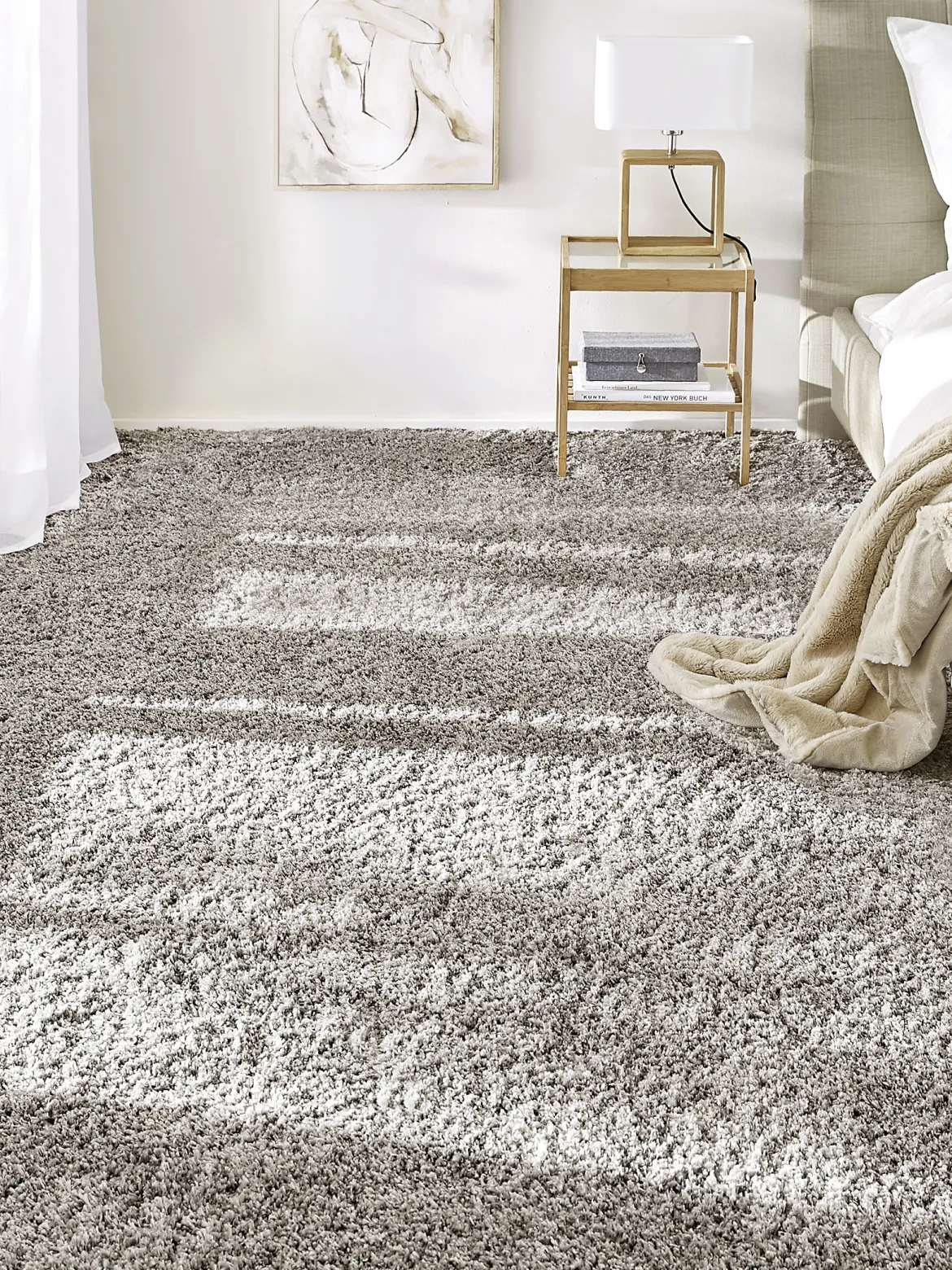 Vero Beach Velours-Teppichboden, Silber 74
