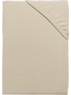 Vicenza Spannbetttuch, Taupe