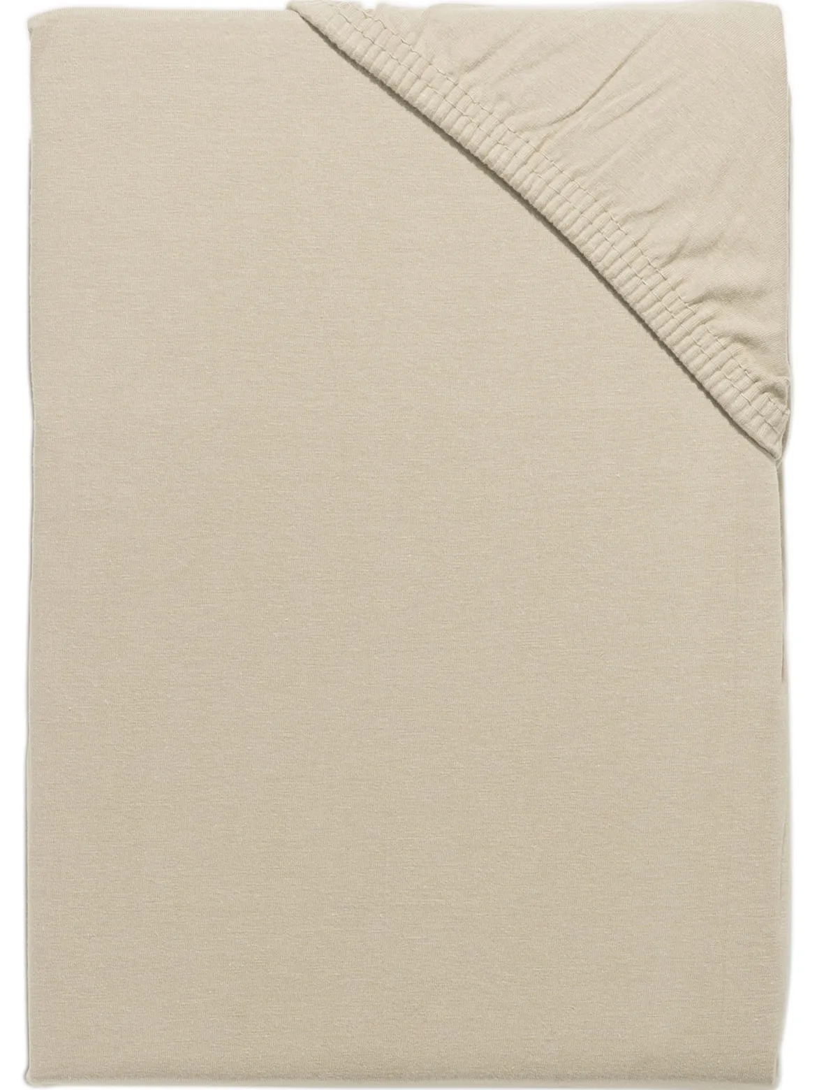 Vicenza Spannbetttuch, Taupe