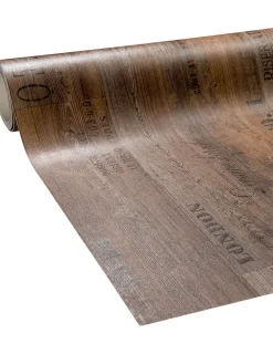 Vinechest Vinyl-Rollenware, Eiche Dunkel 549