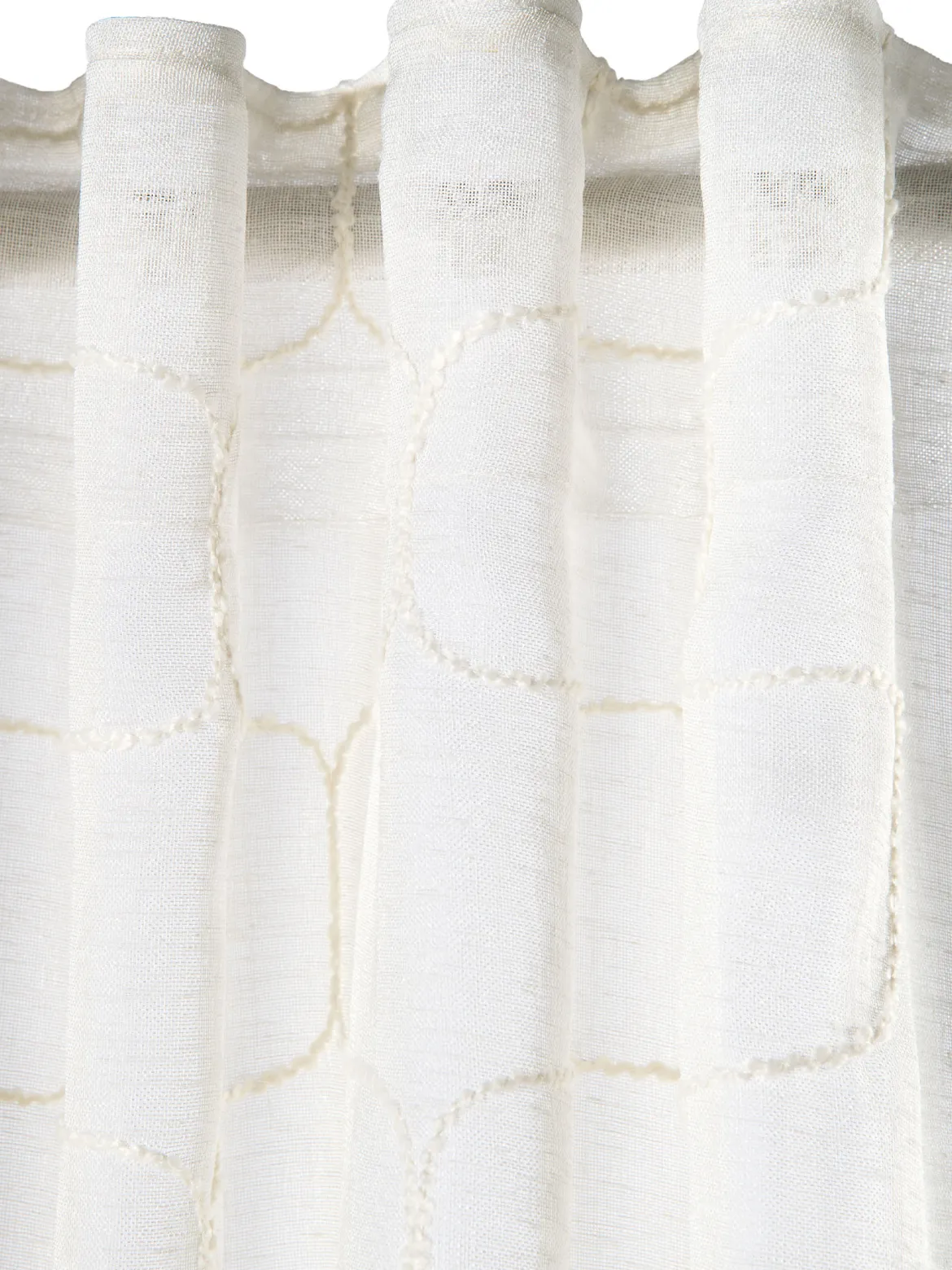 Wabenia Schlaufenschal, Creme