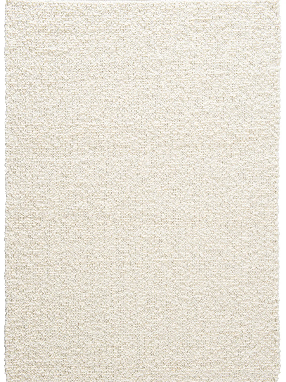 Walsertal Handweb-Teppich, Creme