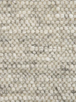 Weißach Woll-Teppich, Kiesel