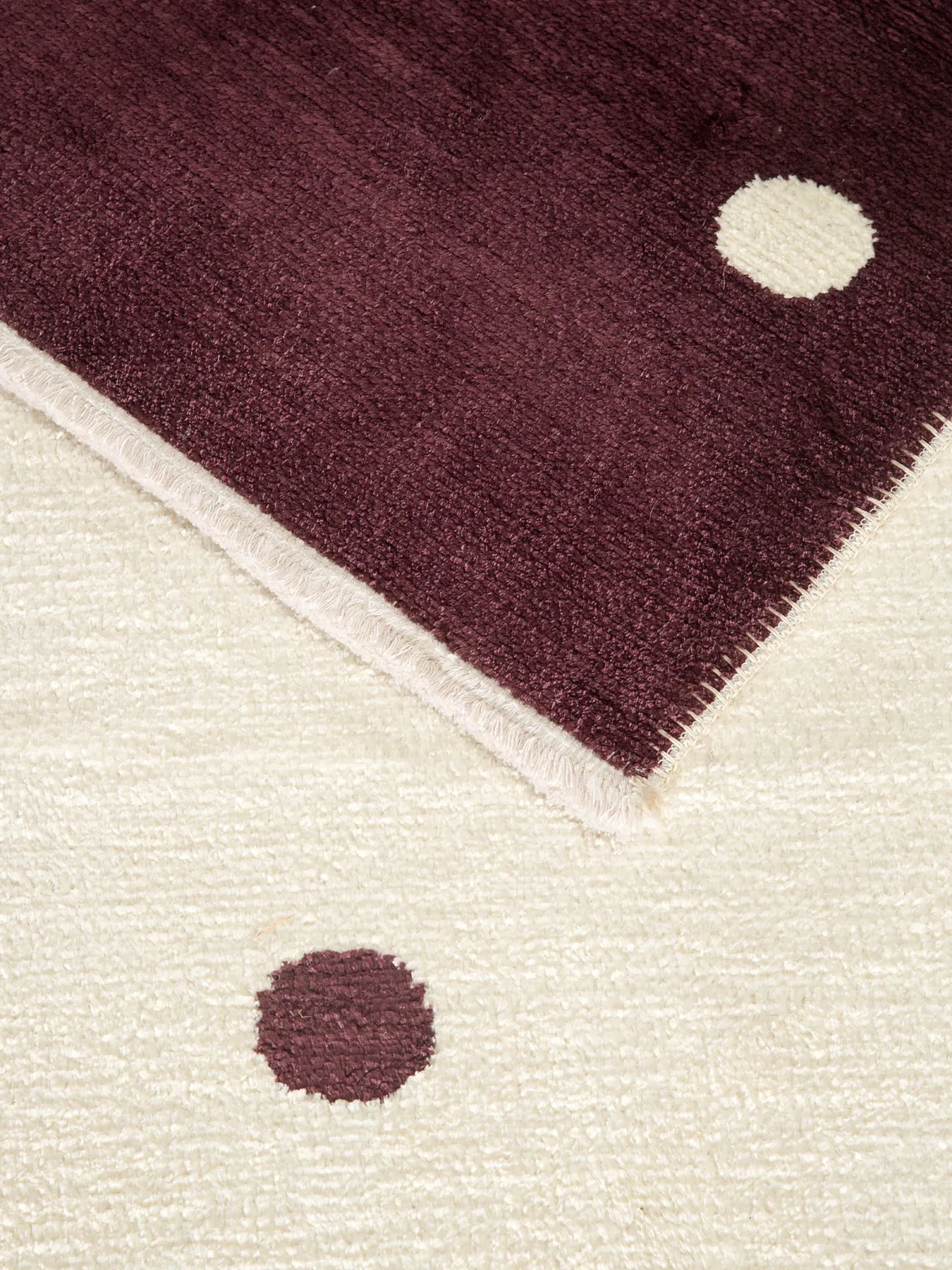 Whitehaven Kinder-Teppich, Aubergine