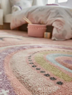Wonderheart Kinder-Teppich, Rosa