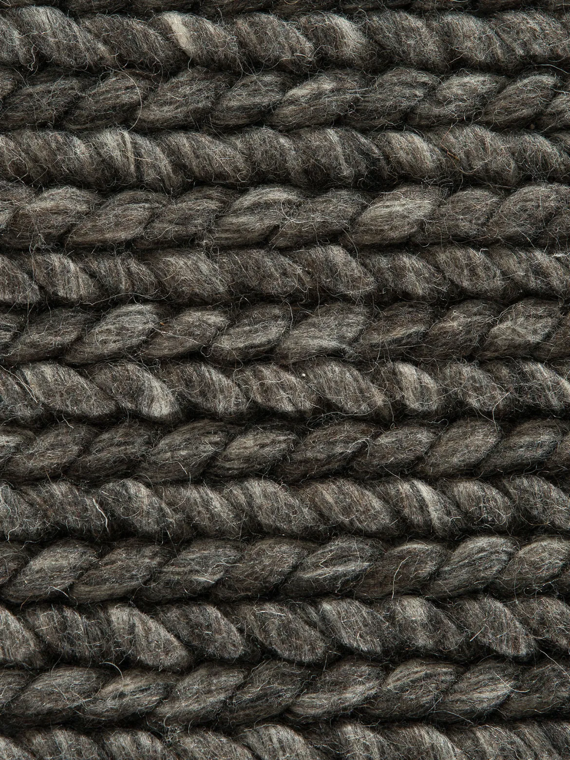 Wool Empire Woll-Teppich, Dark Grey