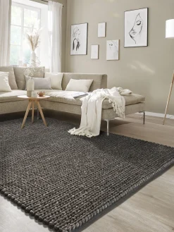 Wool Empire Woll-Teppich, Dark Grey